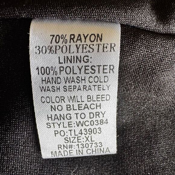 Umgee Women's Floral Embroidered Keyhole Bell Sleeve Mini Dress SZ XL #2425 - Picture 13 of 16